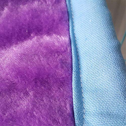 HEELPPO Cama Cobaya Hamaca De Cuy Hamster Accesorios Juguetes para Hamsters Hamacas De Rata para Jaula Hámster Hamaca Guinea Cerdo Hamaca Camas De Conejo para Interiores Purple,L