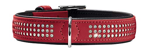 HUNTER Softie – Deluxe – Collar, XL, Rojo