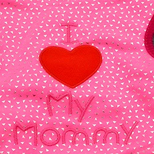 KIRALOVE Disfraz - Escritura - Amo a Mami - Amo a Mami - Perro - s - Disfraces - Carnaval de Halloween - Idea de Regalo Original i Love Mommy