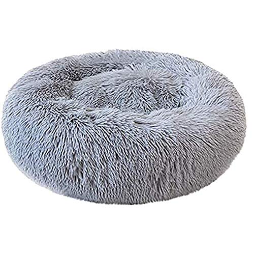 LIYT Gato Cama del Perro Cama mullida Cama del Gato Lavable Cama del Perro Ronda Pequeña Mediana Grande Perro sofá-Cama del Perro Mascota colchón,A,110cm