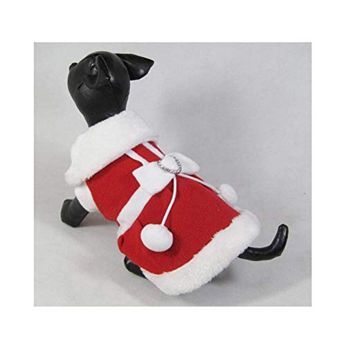 LLSS Pet Fashion Santa Claus Jacket Doggy Christmas Costume Puppy Outwear Perros Gatos Abrigo Ropa