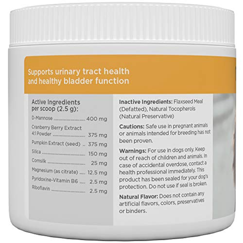 maxxidog - Suplemento Urinario y Vesical para Perros maxxiUtract - Ayuda a la Salud del Sistema Urinario, al Control de la Vejiga y la Recurrencia de ITU - con Árándanos – En Polvo 150 g