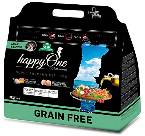 Mediterran Mediterraneum Happy One Canine Senior Light 3Kg 3000 g