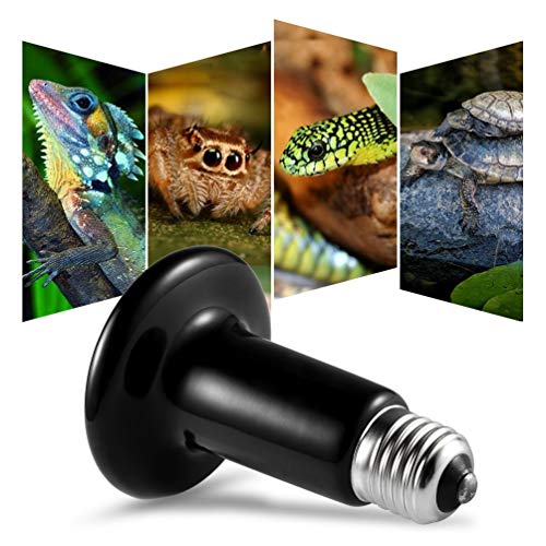 Mein HERZ 150W Lámpara de Calentamiento de Cerámica, Bombilla de Calor Infrarroja de Cerámica, Tortuga Calentador Reptil Mascota/Serpiente/Pollo/Lagarto/Gato/Perro/Calor Reproducción (220-240V)