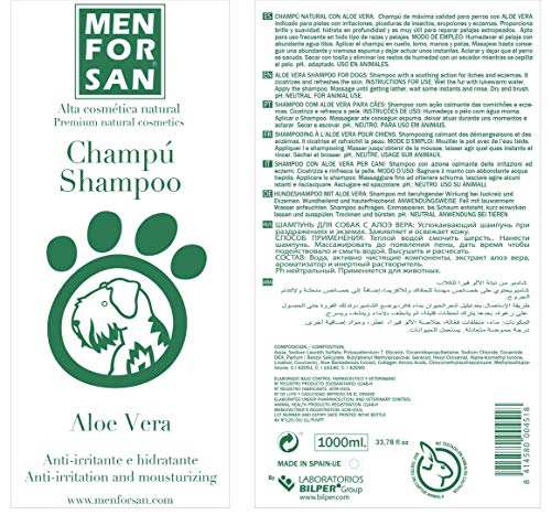 MENFORSAN Champú Perros Aloe Vera - 300 ML