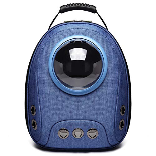 Mochila para Mascotas Espacial, Cómoda Bolsa De Ocio para Perros Y Gatos, Descompresión Transpirable, Escalable, para Viajes Al Aire Libre