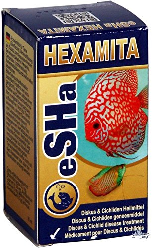 MULTIHOBBIE® HEXAMITA DE ESHA 20ML TRATAMIENTO PARA DISCOS Y OTROS PECES AMPLIO ESPECTRO