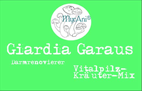 MycAni Giardia Garaus - Mezcla de hierbas vitales para perros y gatos