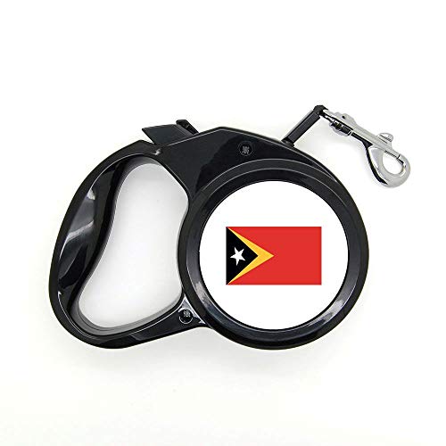 Mygoodprice - Correa para Perro retráctil (3 m), diseño de Bandera de Timor Oriental