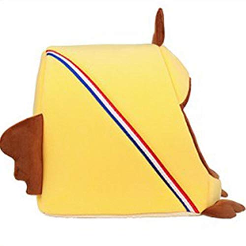 ndmzk Plegable Cálido Nido De Mascotas Multifuncional Casa De Mascotas para Perros Gatos Animales Colchón De Cachemir Bolsa De Cama para Mascotas-Amarillo_L_Francia