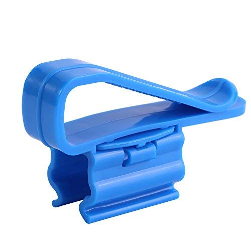 Paquete de 2 soportes para manguera de acuario para acuario, tubo de agua, tubo de montaje de manguera para tubo de agua de 8-16 mm