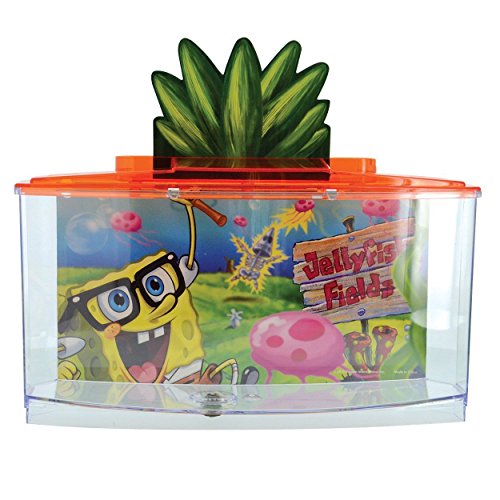 Penn-Plax Bob Esponja Betta de Peces Tanque de Peces