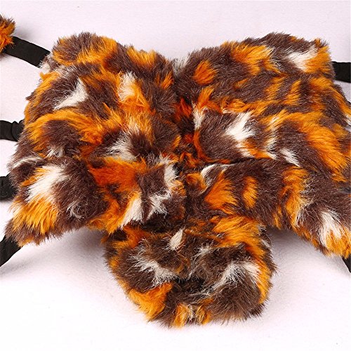 Pet Online Perro de Halloween Costume Dress Up creativa Cosplay araña divertida mascota ropa extravagante vestuario Festival,M