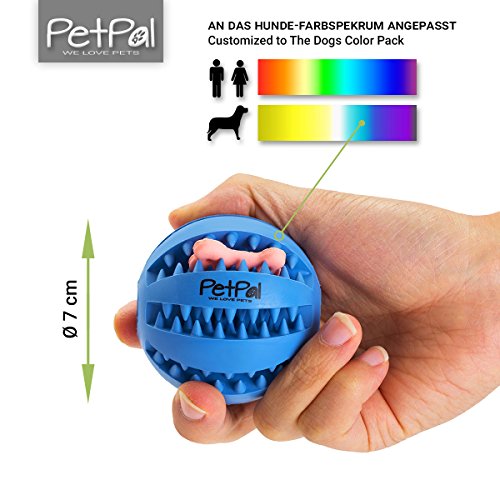 PetPäl Pelota de Caucho Natural para Perros