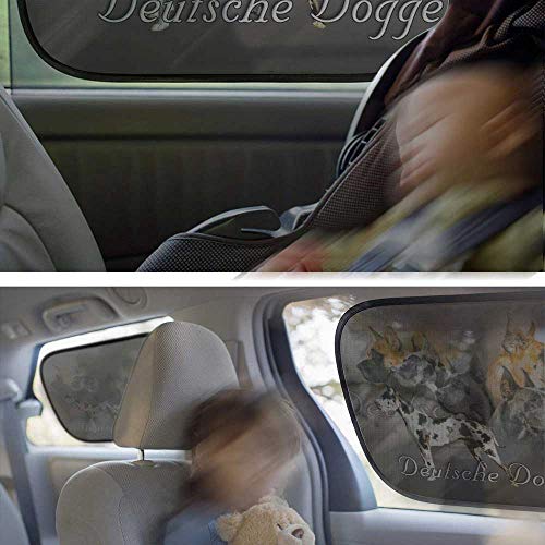 Pets-easy Pare Soleil Perro Coche de Dogue Alemán