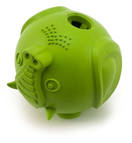 PetSafe Busy Buddy - Juguete Elephunk para Perros, Mediano/Grande, Color Verde