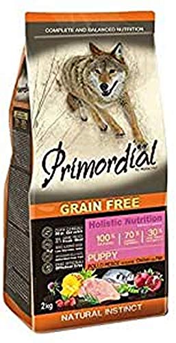 Pienso Primordial Holistic Grain-Free Puppy Chicken & Sea Fish 12KG