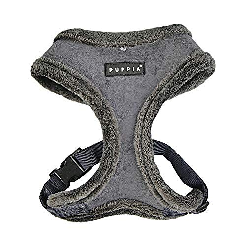 PUPPIA PASD-HA1661-GY-L Terry Arnés para Perros, L, Gris