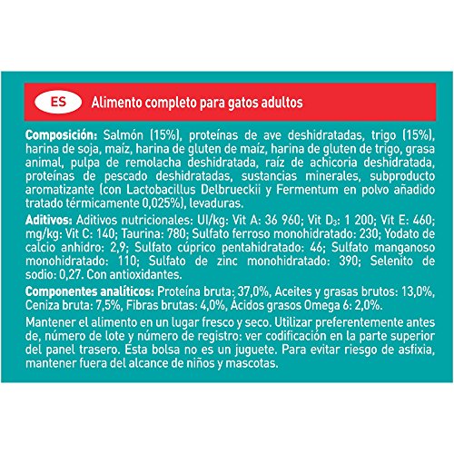 PURINA ONE Bifensis Pienso para Gatos Esterilizados Salmón y Trigo 4 x 3 Kg