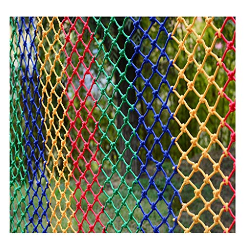 Red de Seguridad, Nylon Cat Net Protección For Niños Net Stair Safty Net Balcony Anti-Fall Net Net Tejido A Mano Net Net Fence Net Aislamiento Cuerda Net Swing Escalada Hamaca Múltiples Tam