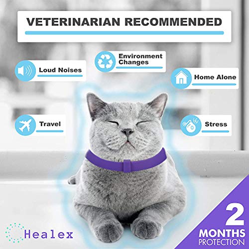 SAKURAM Collar Antiparasitos Perro y Gato contra Pulgas,Garrapatas y Mosquitos,Tamaño Ajustable e Impermeable 8 Meses de Protección,para Calmante y Calmante - 38cm