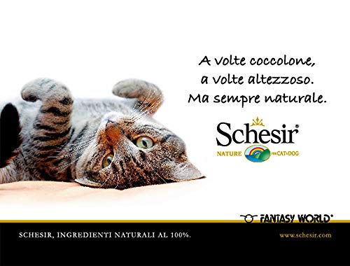 Schesir pienso Gato 400 gr sterelizado Pollo