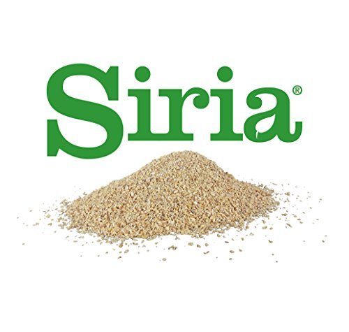 Siria 20 litros~8,6 Kg (Set 2 Bolsas de 10 litros~4,3 Kg) Arena para Gatos Vegetal y Aglomerante