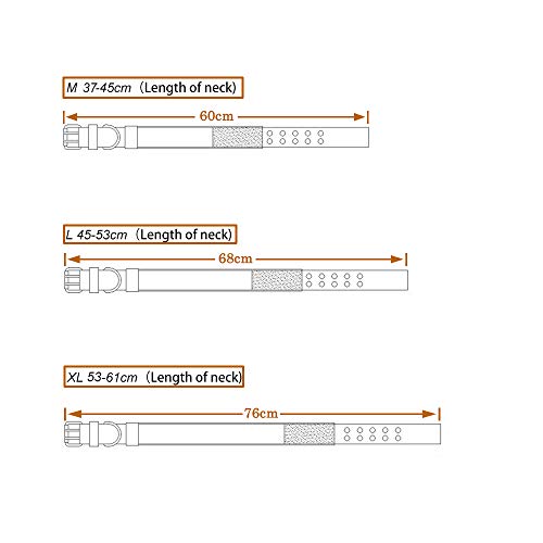 S.Lux Collares de Perro de Nylon, Anti-Desgaste Entrenamiento táctico al Aire Libre Cinturones de Perro de led Collar de Perros Grandes Negro Verde Marrón Collar para tu Perro (Caqui, M)