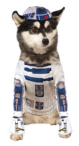 Star Wars - Disfraz de R2-D2 para mascota perro, Talla L (Rubie's 888249-L)