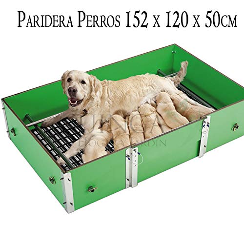 Suinga PARIDERA Perros para Razas de Perros Grandes. Medida en cm 152 x 120 x 50h. Previenen la mortalidad de los Cachorros en criaderos Profesionales.