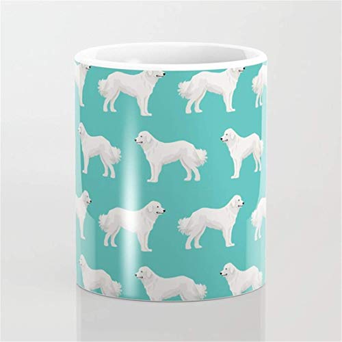 Taza de café para perro con diseño de perros y razas de perro