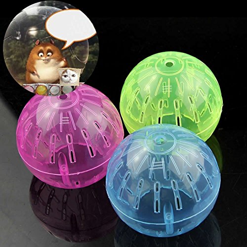 TOOGOO 1pz Juguete Bola de Ejercicio de Jugar Rata Gerbillinae Jogging Raton Roedor Mascota