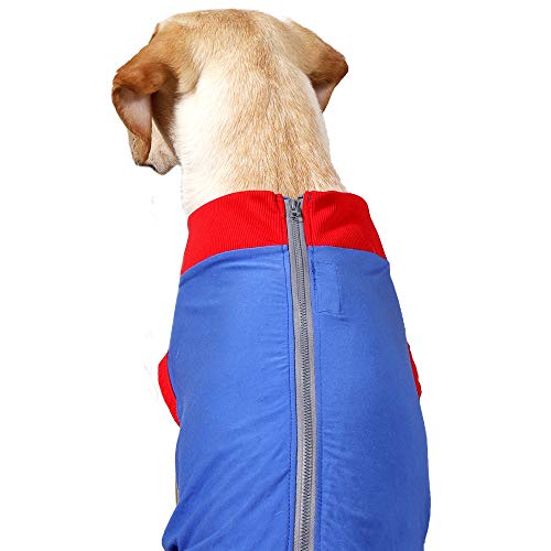 Trajes de recuperación para perros Cirugía Onesies Suave para anti lamida Mordeduras Quirúrgicas Post operatorias Abdominal Heridas para mascotas E Collar alternativo