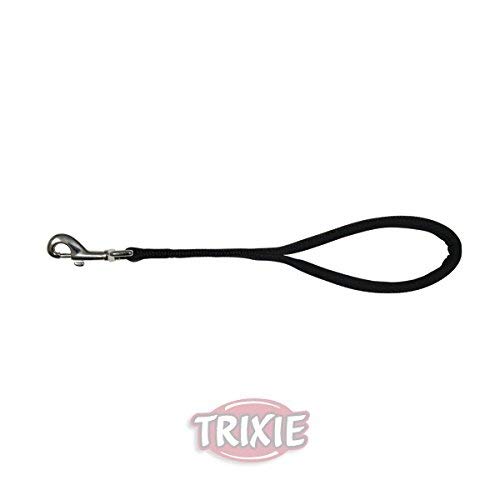 Trixie Premium Corto Perro Correa, Mediano/XL, Negro