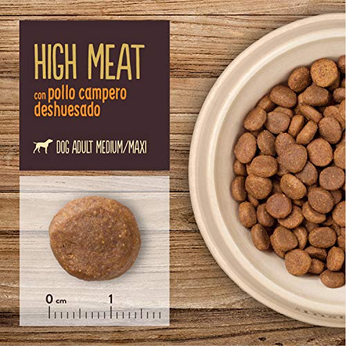 True Instinct High Meat Pienso para Perros Medium-Maxi Adulto con Pollo - 12 kg