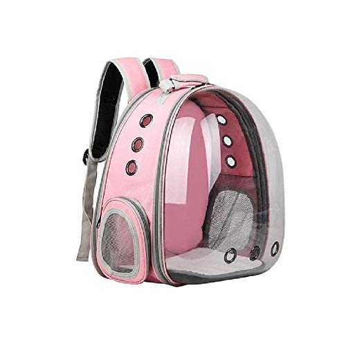 U/A Portador PortáTil CáPsula Astronauta Bolso De Hombro para Gato Mochila Plegable para Perro Mascota Gran Espacio Tienda Jaula Burbuja Suministros para Mascotas