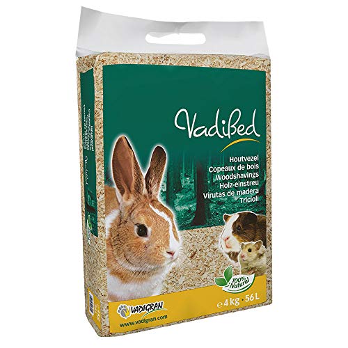 VADIGRAN Vadibed - Virutas de Madera para Animales pequeños (14 l, 1 kg)