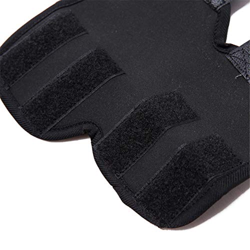 Vendas Perro Rodillera Perro Soporte de articulaciones para Perros Soporte para Pierna Trasera de Perro Alivio del Dolor para Perros Black,S