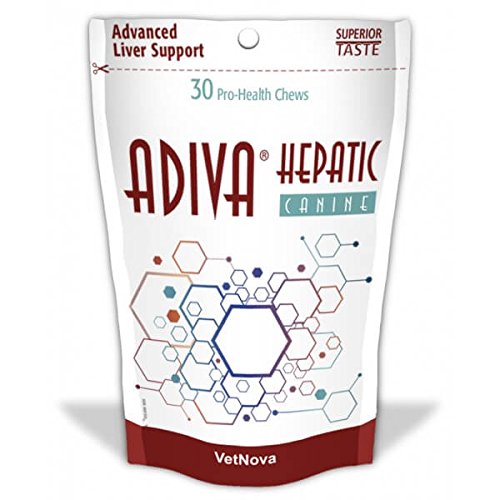 Vetnova Adiva Hepatic Canine - Suplemento Dietético Hepático para Perros