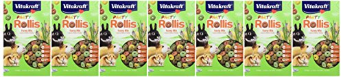 Vitakraft Rollis Part, Golosinas para Roedores, pack de 7