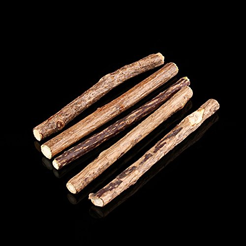 YOUTHINK 5pcs/Bag Pet Cat Chew Treat Toy Natural Matatabi Molar Stick Wood Kitten Health Cat Chew Toy Natural Catnip Mouse Cat Toy