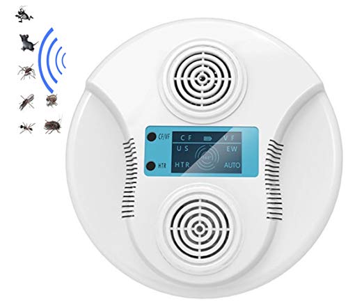 yzdhaxa Repelente De Insectos Ultrasónico El Repelente De Insectos Portátil Puede Ser Seguro para Los Humanos Y Las Mascotas Pueden Repeler El Insecto Mosquito Blanco Carga USB