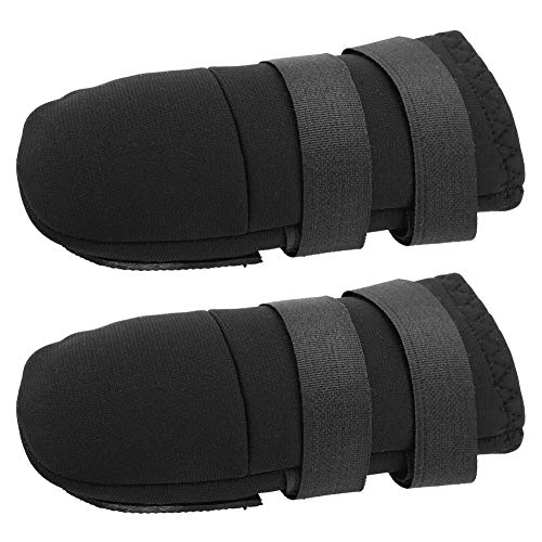 2pcs Zapatos Impermeables Al Aire Libre para Correr Botas De Lluvia para Mascotas Labrador Husky Zapatos para Perros Medianos Grandes Antideslizantes Resistentes Suela y Prueba De Deslizamiento(M)