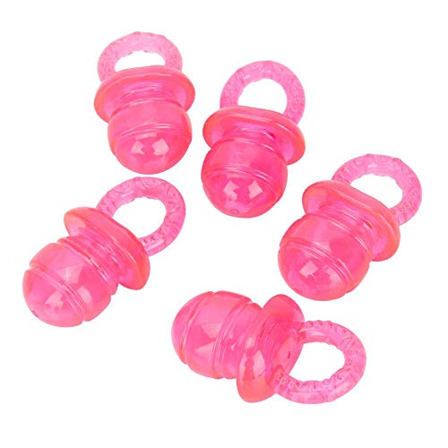 5 unids Perros Chew Chupete Juguete Durable Pet Molar Toy Dientes Lindos Limpia Juguete Perro Gato Nipple Forma Interactiva Masticar Juguete(Rojo)