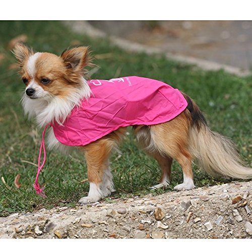 ABRIGO POCKET WATERPROOF SUIT FUCSIA PERRO