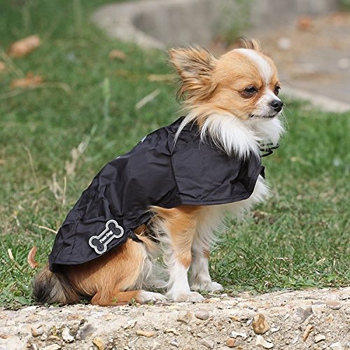 ABRIGO POCKET WATERPROOF SUIT NEGRO PERRO