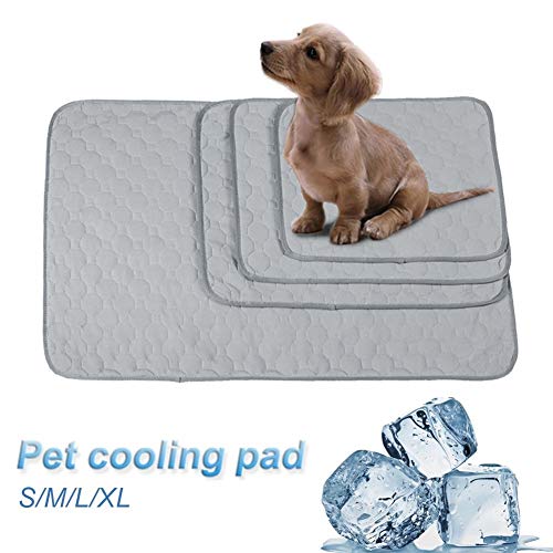 AleXanDer1 Almohadilla para Mascotas Impermeable Cama Admite Pee Pads Perro Estera De La Orina del Perro De Ratón del Perrito De Pee Cojín Reutilizable De Refrigeración Pad Mat Orina del Perro Casero