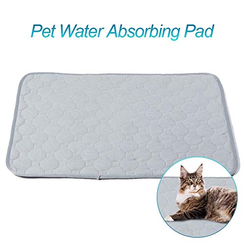 AleXanDer1 Almohadilla para Mascotas Impermeable Cama Admite Pee Pads Perro Estera De La Orina del Perro De Ratón del Perrito De Pee Cojín Reutilizable De Refrigeración Pad Mat Orina del Perro Casero