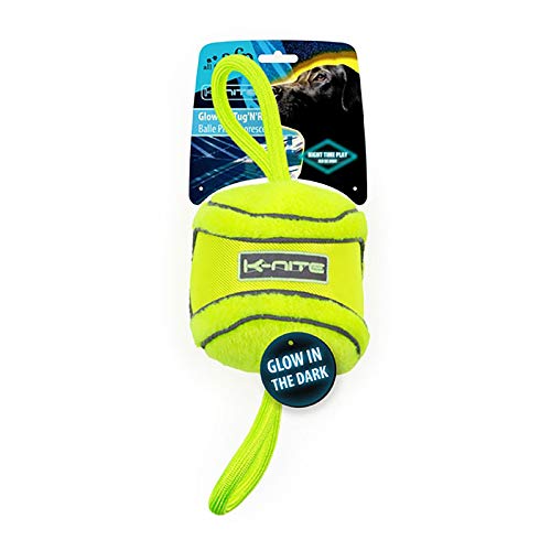 ALL FOR PAWS AFP3323 Pelota con Cuerda Brillante y Fluorescente K-Nite