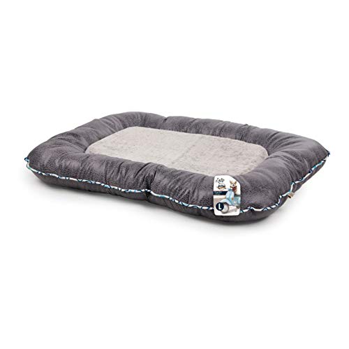 ALL FOR PAWS AFP4835 Colchoneta para Perros Vintage Pet, L, Gris